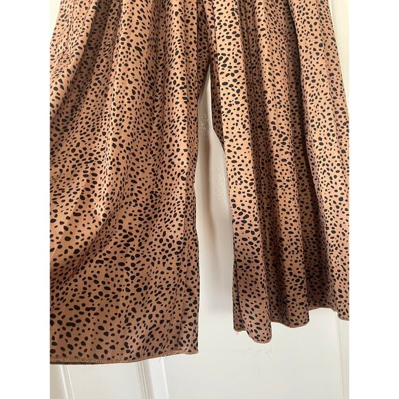Girls Brown Flare Pants Size 9-10 Years Old - Picture 5 of 7